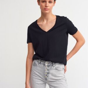 V Neck Basic   T-Shirt