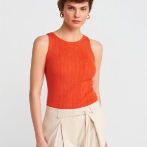 10726 Boat Collar Knitwear Blouse